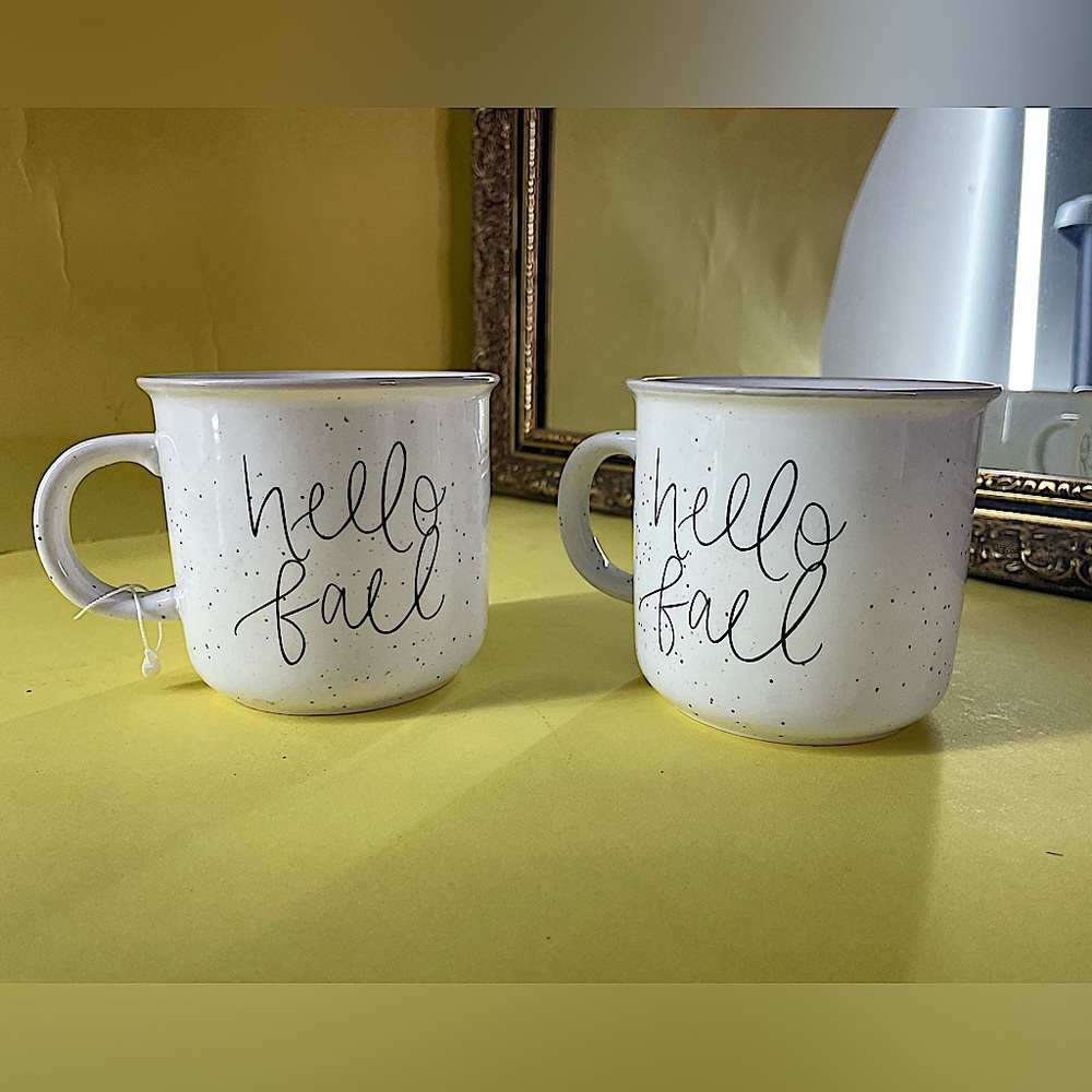2 PC “HELLO FALL” MUG SET